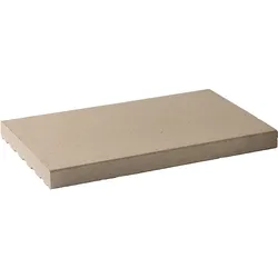 WESERWABEN® Mauerabdeckungen Naturgrau glatt flach 35 x 4 x 49