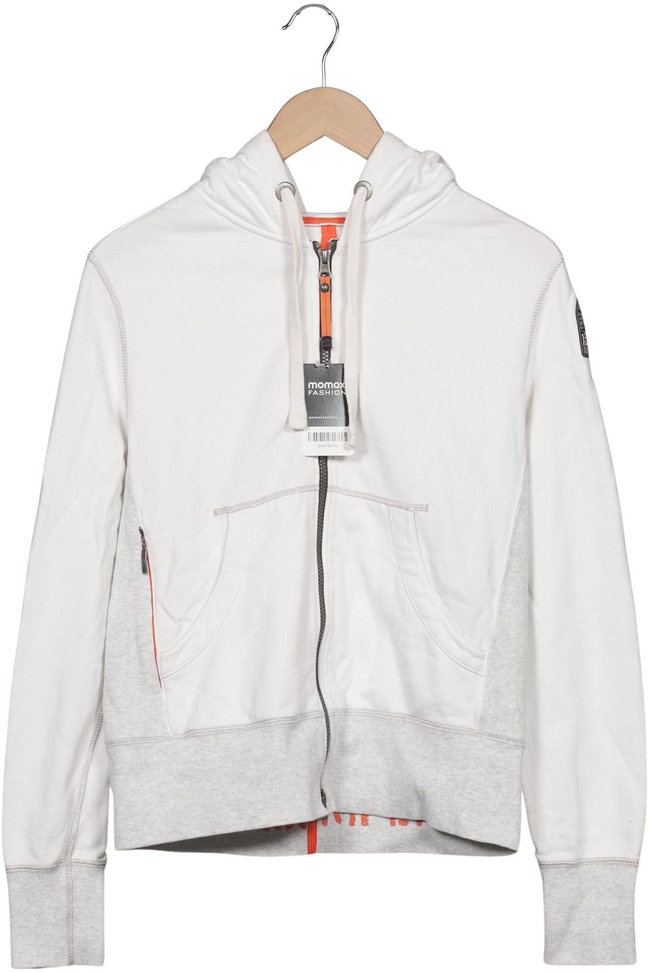 Parajumpers Damen Kapuzenpullover, Weiß, Gr. M, Baumwolle / Synthetik - Second Hand