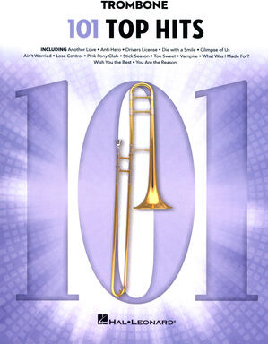 Hal Leonard 101 Top Hits for Trombone