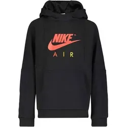 NIKE Kinder Kapuzensweat AIR PO, Größe M in Schwarz Schwarz