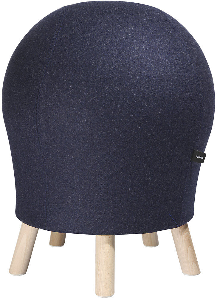 Fitness-Hocker SITNESS 5 ALPINE, Sitzhöhe ca. 620 mm, Bezug dunkelblau Topstar