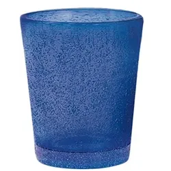 Konfekt 6 Jade Likörgläser blau Glas cl 5