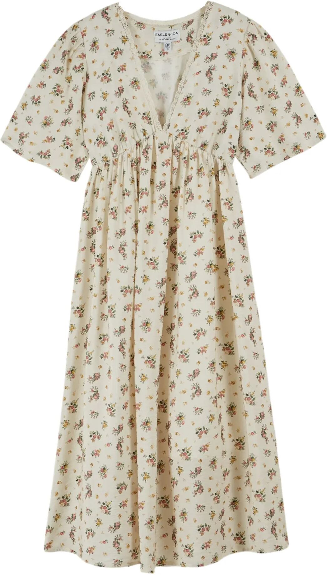 Emile et Ida Robe Dovary Crème S