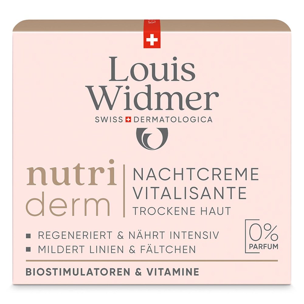 LOUIS WIDMER GmbH Louis Widmer nutriderm Nachtcreme Vitalisante unparfümiert 18442537