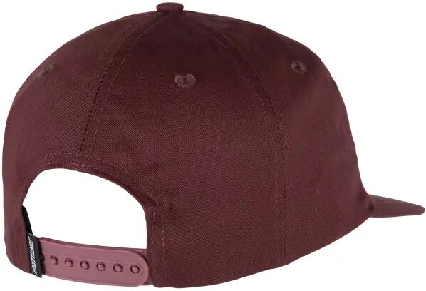 Santa Cruz Apparel Snapback Cap Santa Cruz Cruz Label (Dark Plum)