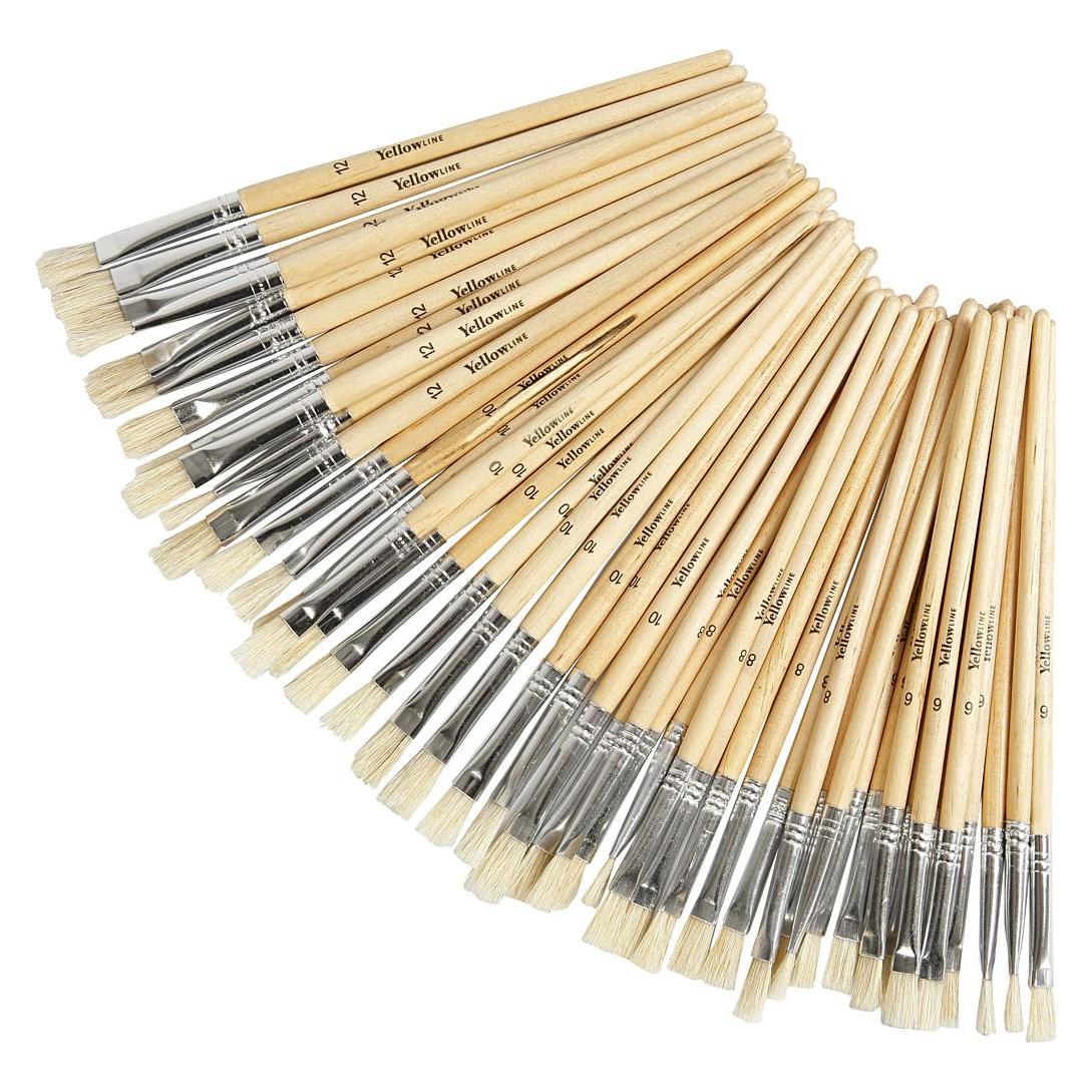Creativ Company YellowLine Brush Set (5707167276457)