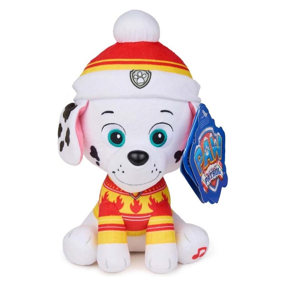 Paw Patrol - Christmas Music Plush 20 cm - Marshall (12 cm) (1310538)