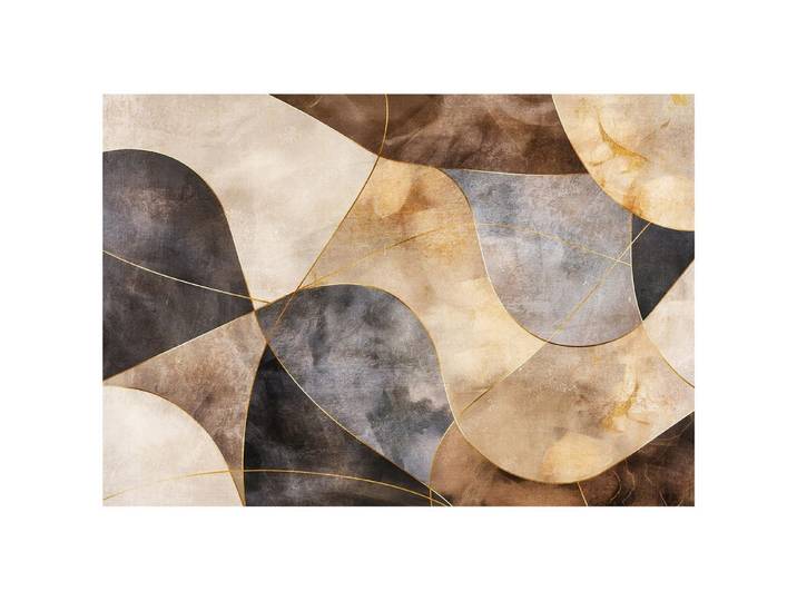 FOTOTAPETE Art Deco Abstrakt Beige 312x219 cm