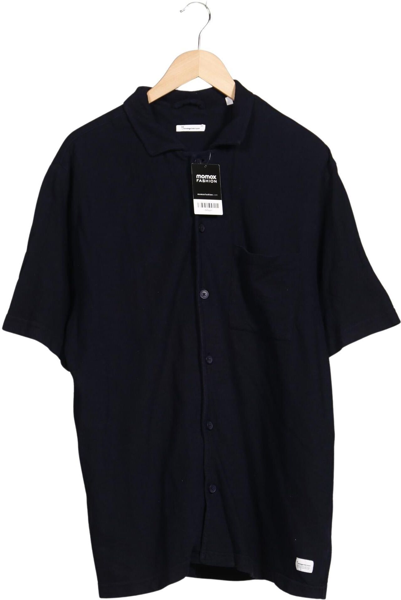 Knowledge Cotton Apparel Herren Hemd, Marineblau, Gr. Xxl, Baumwolle - Second Hand