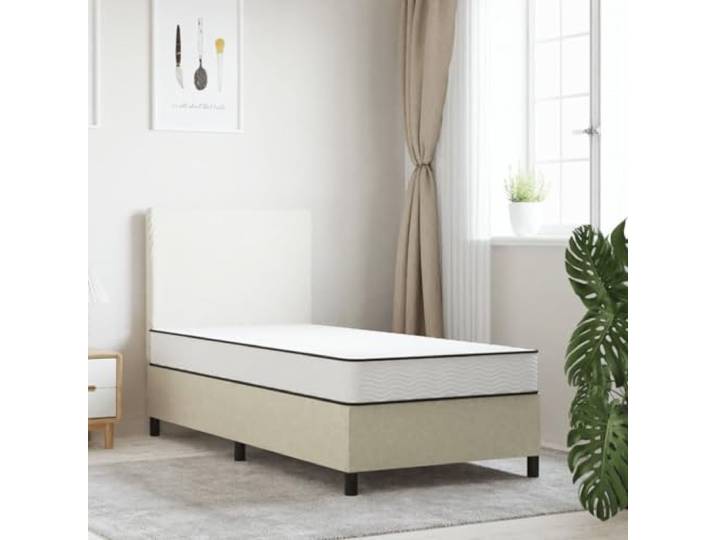 MNCVXAXG Bonell-Federkernmatratze, 70 x 200 cm Abnehmbarer, waschbarer, atmungsaktiver Bezug, weicher Komfort, Vakuumrolle