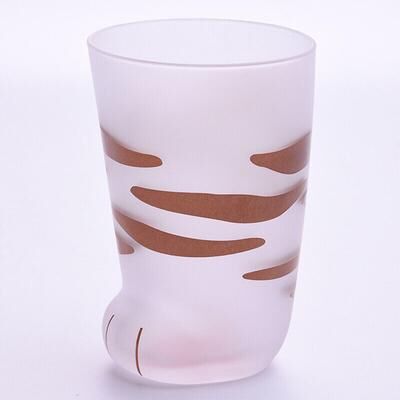 PetsAreLife Cat Paw Cup Brown