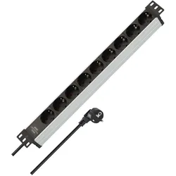 Brennenstuhl, Steckdosenleiste, Alu-Line (9x, CEE 7/4, 2 m)