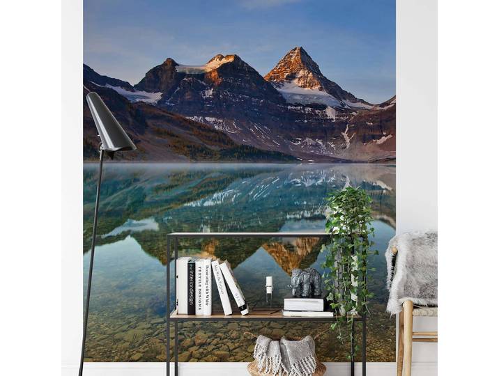 home24 Fotobehang Magog Lake Canada 1cm
