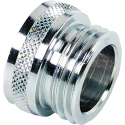 Reduzierstück Messing verchromt IG M22X1 auf AG 1/2''