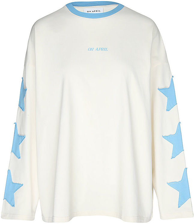 OH APRIL Langarmshirt VENETIA creme   XS XS