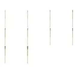 Kangaro, Pinsel, Borstenpinsel, flach, Grösse 14, lackiertes Holz Lyoner-Pinsel aus weichem Borstenhaar, Aluminiumhül (14 mm)