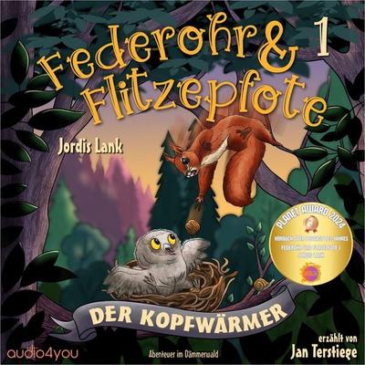 Federohr und Flitzepfote 1 - Der Kopfwärmer - Jordis Lank, Audio, 9783988186638