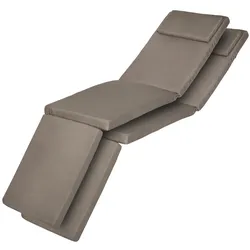 DECKCHAIRAUFLAGE Loftlux DC 175x45x5cm Taupe (2tlg)