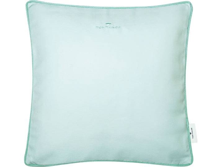 TOM TAILOR HOME Dove Signature mit Paspel, Kissenhülle ohne Füllung, 1 Stück