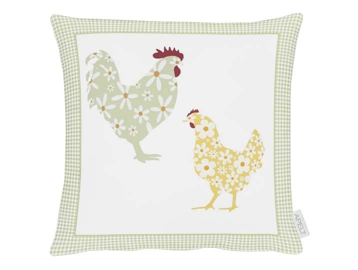 Coussin 6711 Vert/Vert 39 x 39 x 10cm Tissu mélangé