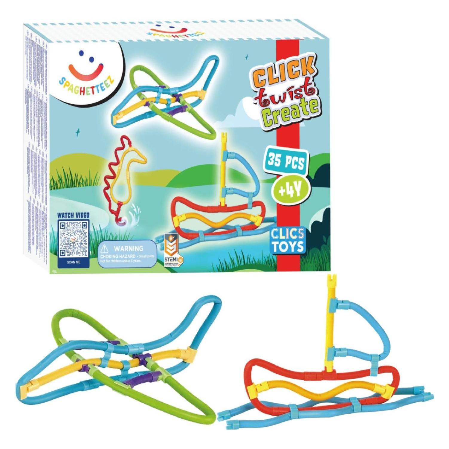 Clics Spaghetteez Stk in Box (043.101005)