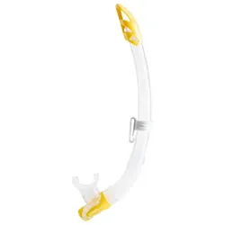 Cressi - Gamma - Schnorchel - Farbe: Clear/Yellow