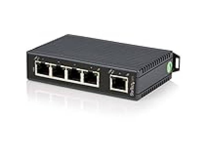 StarTech.com Switch Ethernet industriel non géré à 5 ports - Commutateur 10/100 à montage sur rail DIN - Switch réseau (IES5102)