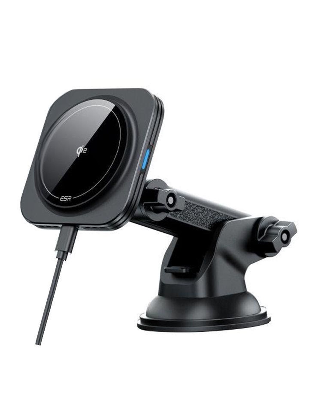 ESR Halolock Magnetic MagSafe QI2 15W Car Holder - Black