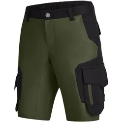 Damen Arbeitsshorts "ANNI" - 50 - oliv/schwarz