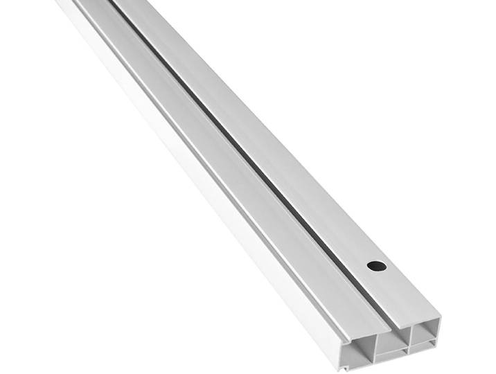 Gardinenschiene SN DECO GROUP Vorhangschiene SH (1) , weiß, L:440cm T:4,7cm, Kunststoff, Gardinenstangen, Gardinenschiene