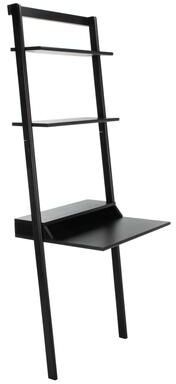 SAFAVIEH Pamella 27.6-Inch Leaning Wood shelf Desk, Modern