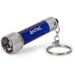 Entac Taschenlampe 5LED Schlüsselanhänger Blau