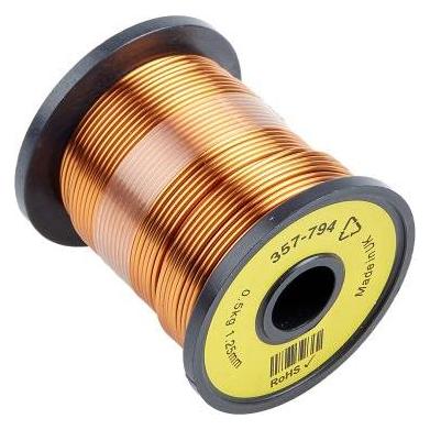 RS PRO Kupferlackdraht 1,25mm PU isoliert 40m (40 m) (357794)