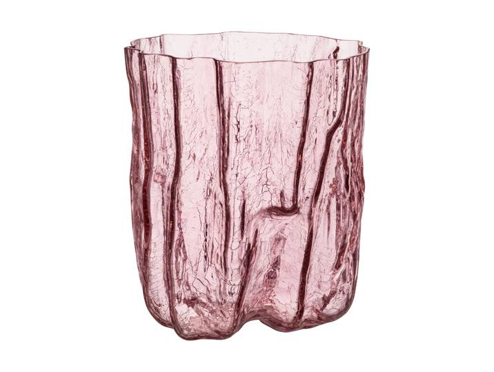Kosta Boda Crackle Vase 27 cm Rosa
