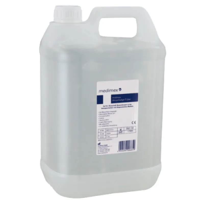 medimex GmbH Ultraschallgel Hausmarke, 5 Liter Kanister, schmal 8M50170150