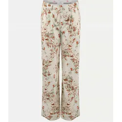 Wide- Leg Hose BAMBOO Mehrfarbig 40