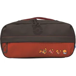 HORI Shoulder Bag Adventure Pack - pixel red (Switch, Switch Lite), Weiteres Gaming Zubehör, Rot, Schwarz