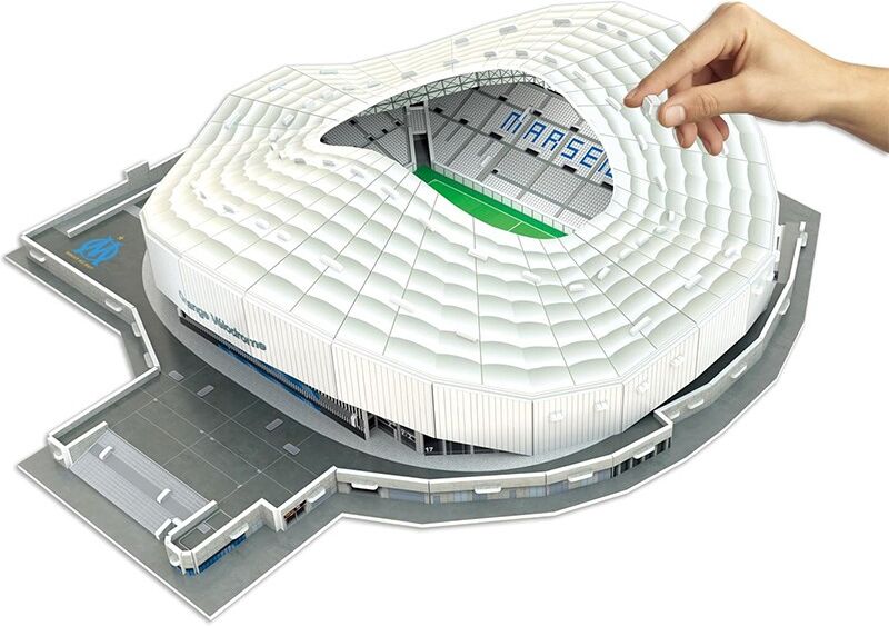 Megableu Puzzle 3D LED 74 pcs Stade Orange Vélodrome OM