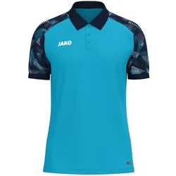 Jako Polo Sonic - aqua/marine - XL