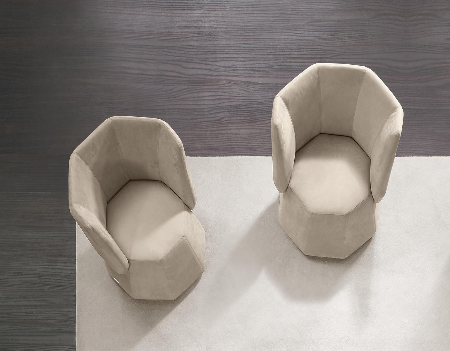 Prianera Design Sessel Luxus Moderne Stoffen Enkelzitter