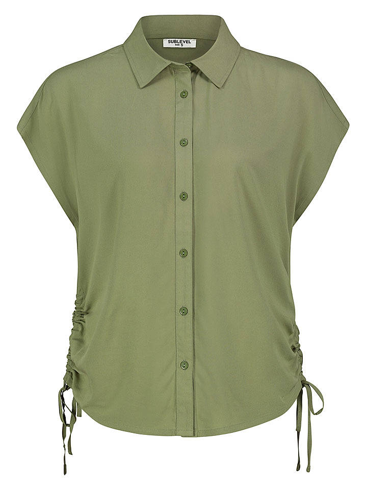 Sublevel Bluse in Grün - M
