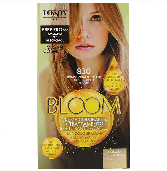 Dikson Bloom Cream Color Dye 830 Light Golden Blonde