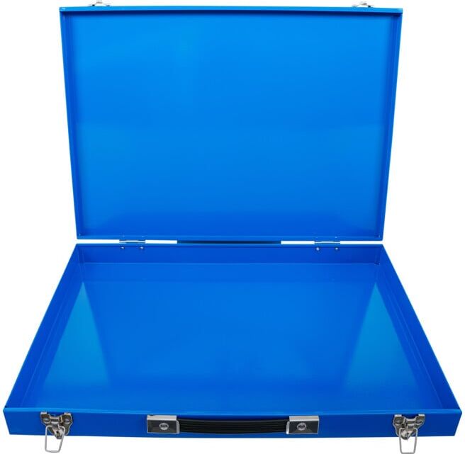BGS Coffret à outils en métal, vide, pour 3/3 inserts de servante d’atelier BGS ; BGS technic (BOX3)