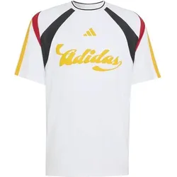 ADIDAS Herren Shirt, Größe M in Weiß Weiß