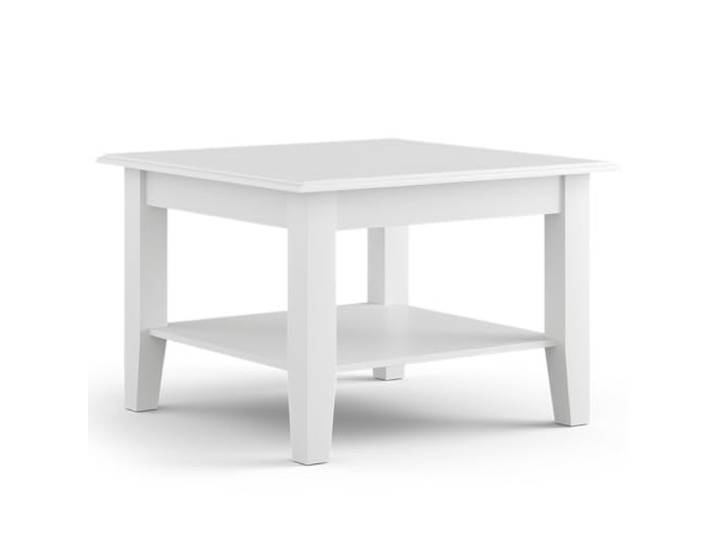 Lomadox Wohnzimmer Wohnzimmertisch Tisch Couchtisch, Massivholz in weiß