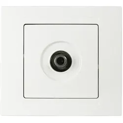 Günsan Moderna Sat Steckdose TV Antennendose F Stecker Weiss