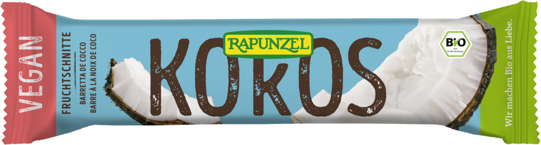 RAPUNZEL Kokos - Barretta Al Cocco 1 X 40 Grammi 