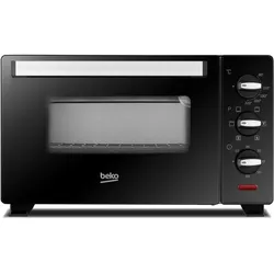 Beko BMOF19B Elektroherd Umluftbetriebenes Kochen 19, Kleinbackofen, Schwarz