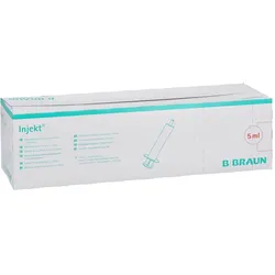 Braun Injekt Spritze 5 ml Luer exzentrisch