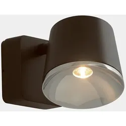 LEDS C4 LED Wandleuchte DRONE SINGLE 7W 2700K BRAUN 350lm LEDS-05-5306-CI-21